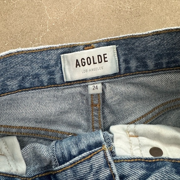 AGOLDE Fen High Rise Relaxed Taper Jeans in Wander - Picture 2 of 11
